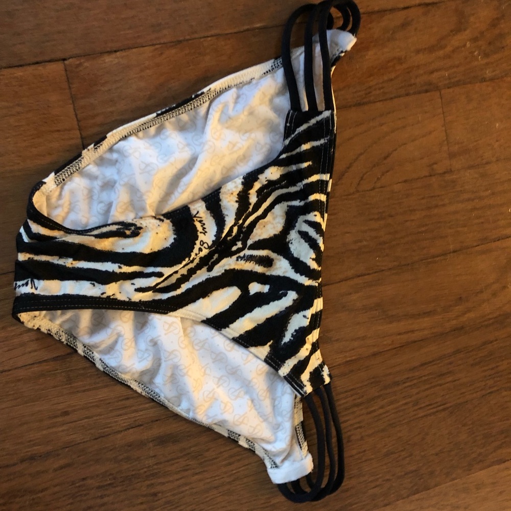 Victoria secret animal print strappy bottoms